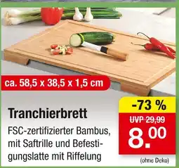 Zimmermann Tranchierbrett Angebot