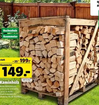 Hagebau Buchenholz raummeter Angebot