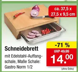 Zimmermann Schneidebrett Angebot