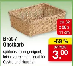Zimmermann Brot-/obstkorb Angebot