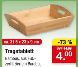 Zimmermann Tragetablett Angebot