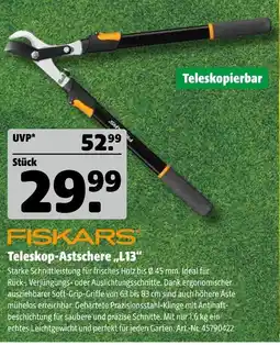 Hagebau Fiskars teleskop-astschere „l13“ Angebot