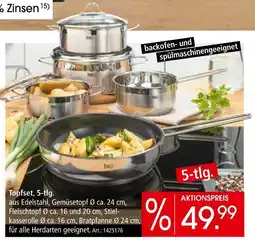Zurbrüggen Topfset, 5-tlg Angebot