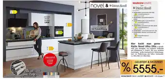 Zurbrüggen Dieter knoll, novel küche novel ultra gliss Angebot