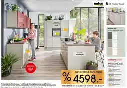 Zurbrüggen Nolte küchen traumküche nolte lux / soft lack Angebot