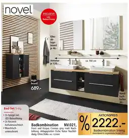 Zurbrüggen Novel badkombination nv.021 Angebot