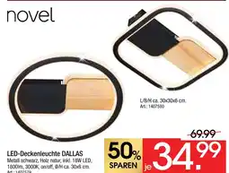 Zurbrüggen Novel led-deckenleuchte dallas Angebot
