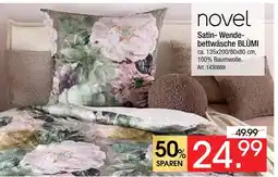 Zurbrüggen Novel satin-wendebettwäsche blümi Angebot