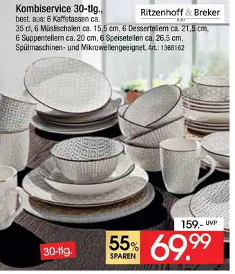 Zurbrüggen Ritzenhoff & breker kombiservice 30-tlg Angebot
