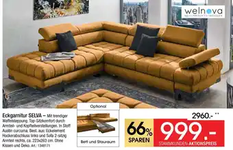 Zurbrüggen Welnova eckgarnitur selva Angebot
