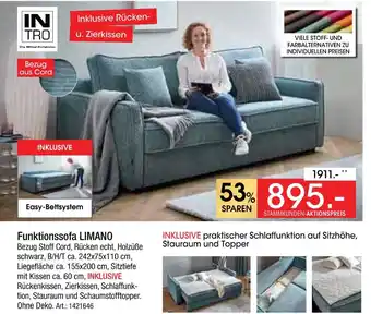 Zurbrüggen Intro funktionssofa limano Angebot