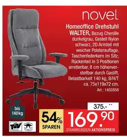 Zurbrüggen Novel homeoffice drehstuhl walter Angebot