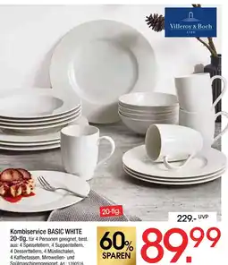 Zurbrüggen Villeroy & boch kombiservice basic white 20-tlg Angebot