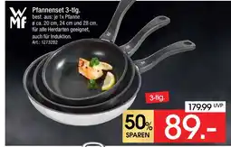 Zurbrüggen Wmf pfannenset 3-tlg Angebot