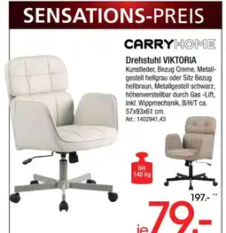 Zurbrüggen Carryhome drehstuhl viktoria Angebot