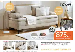 Zurbrüggen Novel boxspring-funktionssofa charlize Angebot
