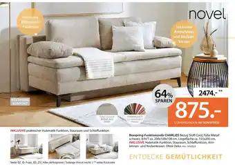 Zurbrüggen Novel boxspring-funktionssofa charlize Angebot