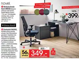 Zurbrüggen Novel winkelschreibtisch brera Angebot
