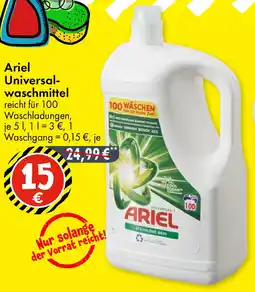 TEDi Ariel Universalwaschmittel Angebot