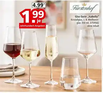 Segmüller Fürstenhof glas-serie 'isabella' Angebot