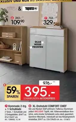 Zurbrüggen Voleo kommode 2-trg. + 1 schublade Angebot