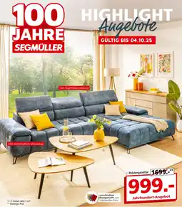 Segmüller Segmüller polstergarnitur Angebot