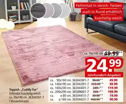 Segmüller Teppich „cuddly fur“ Angebot