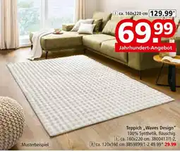 Segmüller Teppich 'waves design' Angebot