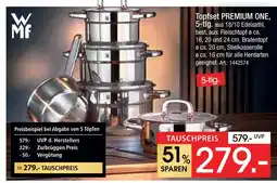 Zurbrüggen Wmf topfset premium one, 5-tlg Angebot
