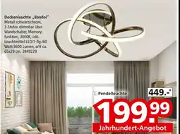 Segmüller Deckenleuchte bandol Angebot