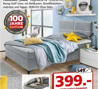 Segmüller Polsterbett 'loano' Angebot