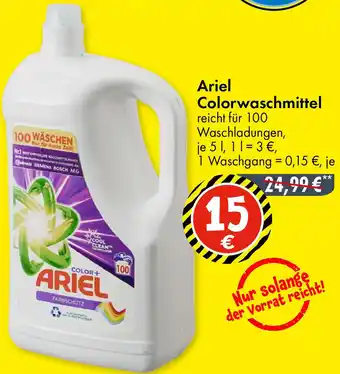 TEDi Ariel Colorwaschmittel Angebot