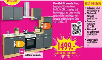 Möbel Boss Flex-well, h-tech küchenzeile tiago Angebot