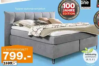 Segmüller Set one boxspringbett dixon Angebot