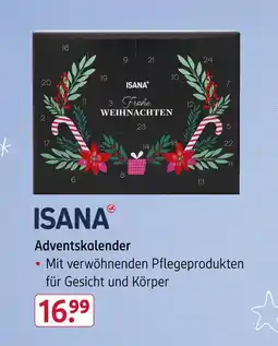 Rossmann Isana adventskalender Angebot