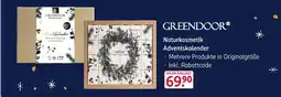 Rossmann Greendoor naturkosmetik adventskalender Angebot