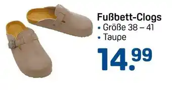 Rossmann Fußbett-clogs Angebot