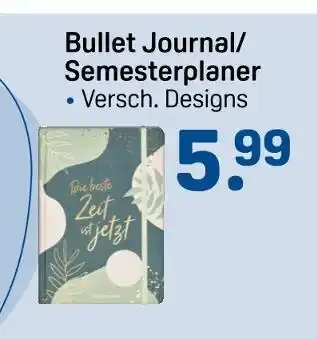 Rossmann Bullet journal/semesterplaner Angebot