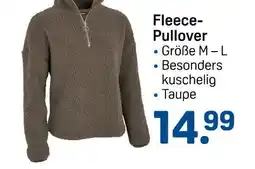 Rossmann Fleece-pullover Angebot