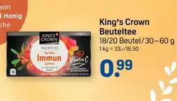 Rossmann King’s crown beuteltee Angebot