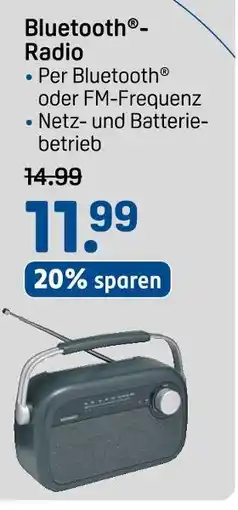 Rossmann Bluetooth-radio Angebot