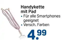 Rossmann Handykette mit pad Angebot