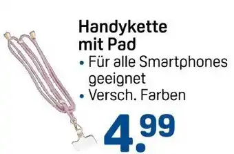Rossmann Handykette mit pad Angebot