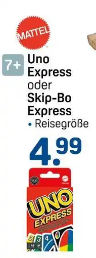 Rossmann Mattel uno express Angebot