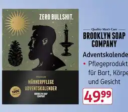Rossmann Brooklyn soap company premium männerpflege adventskalender Angebot