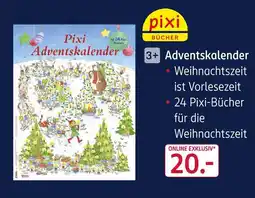 Rossmann Pixi bücher adventskalender Angebot