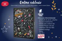 Rossmann Mexican tears chilisaucen adventskalender Angebot