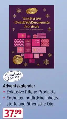 Rossmann Dresdner essenz adventskalender Angebot