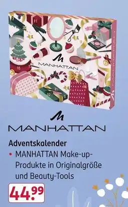 Rossmann Manhattan adventskalender Angebot