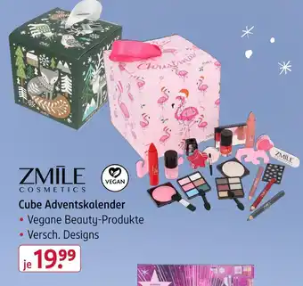 Rossmann Zmile cosmetics cube adventskalender Angebot
